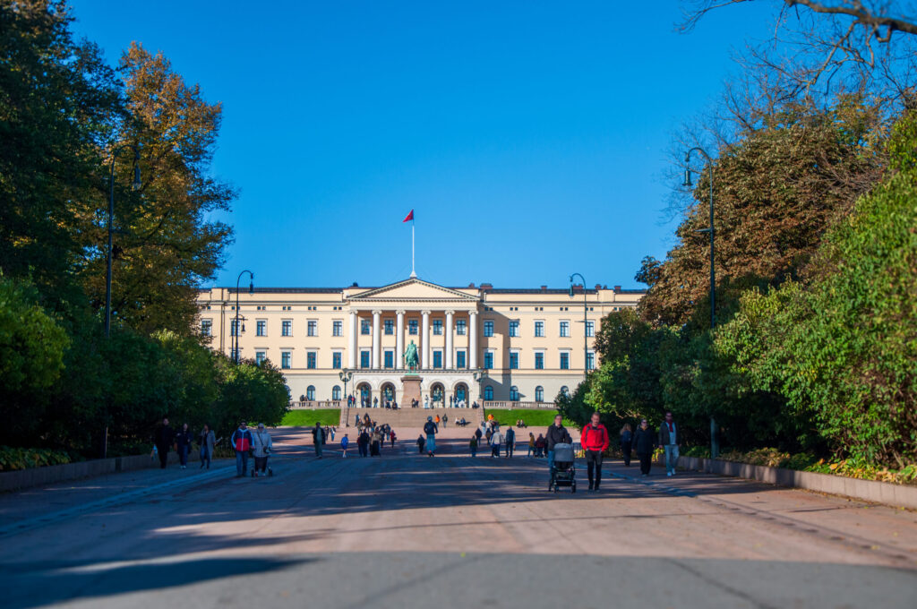 The Royal Palace in Oslo