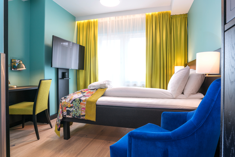 Guest room at Thon Hotel Europa